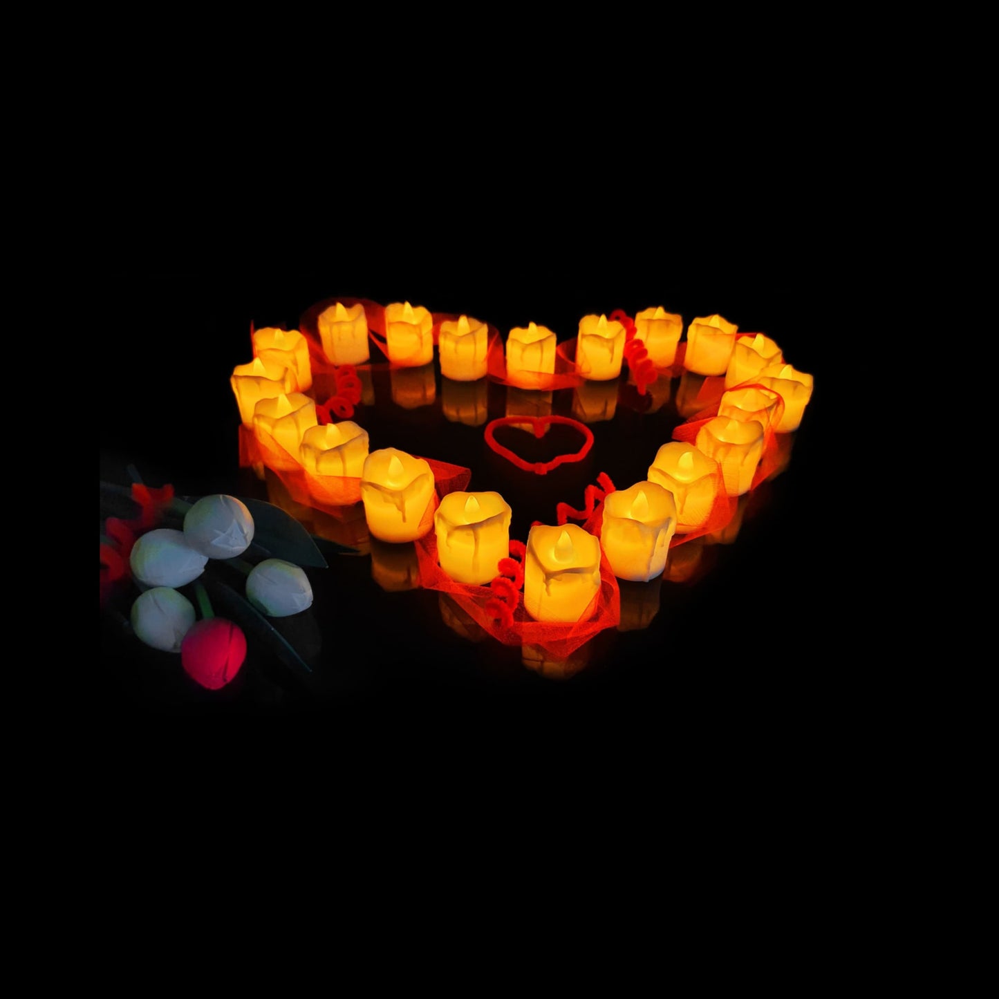 Melted Shape Flameless LED Candles